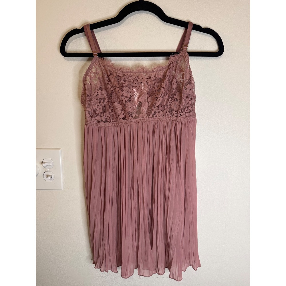 Victoria's Secret Babydoll Slip‎ Dress Dusty Pink Size XL NWT